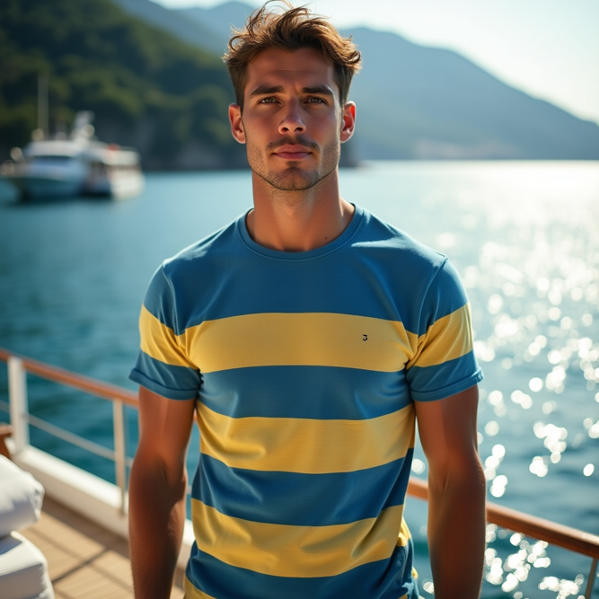 Nautical Stripes & Sunlight Delight Tee