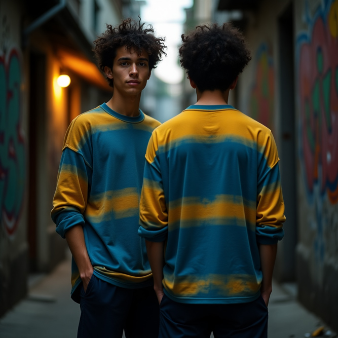 Stripe Vibe Sweatshirt