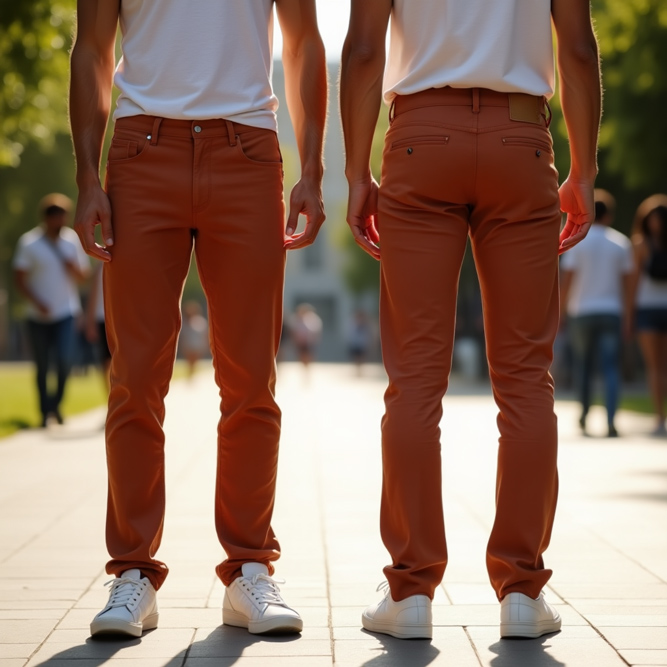 Terracotta Tread Trousers